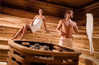 Sauna CaravanPark Sexten