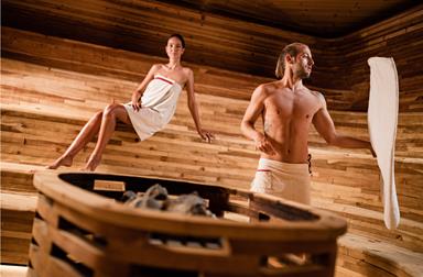 Sauna CaravanPark Sexten