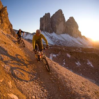 Sommerliche Biketour in den 3 Zinnen