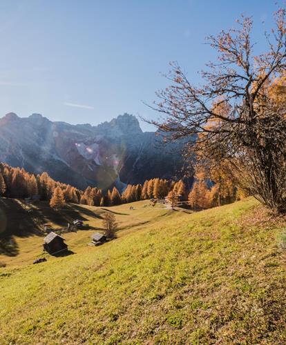 Die Dolomiten im Herbst