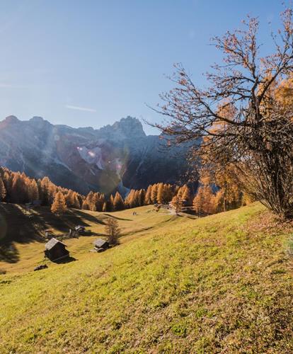 Le Dolomiti in autunno