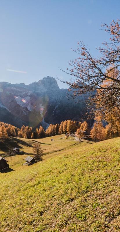 Die Dolomiten im Herbst