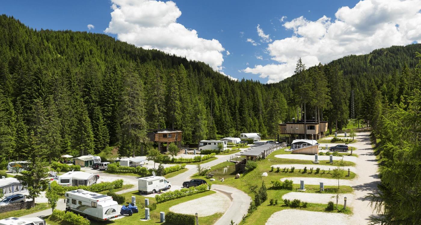 Sosta Camper Nelle Dolomiti Caravanpark Sexten 