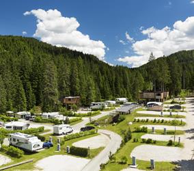 The place to be in summer: CaravanPark Sexten