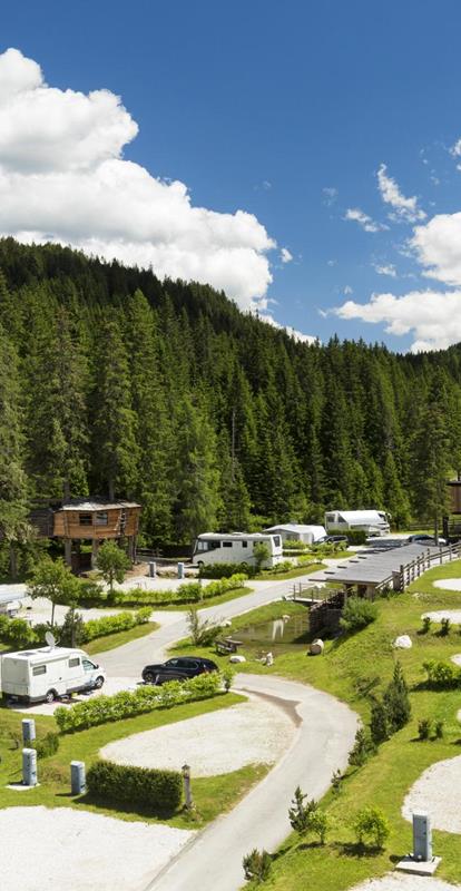 The place to be in summer: CaravanPark Sexten