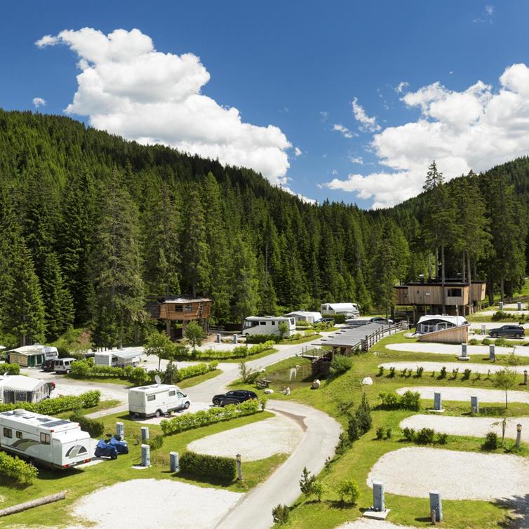 The place to be in summer: CaravanPark Sexten