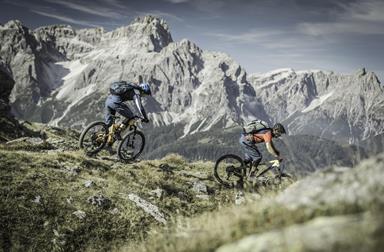 Mit dem Mountainbike durch die Sextner Dolomiten