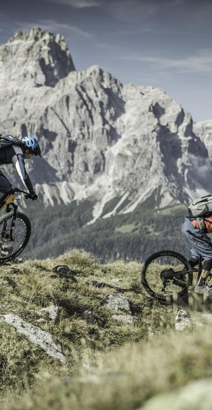 Mit dem Mountainbike durch die Sextner Dolomiten