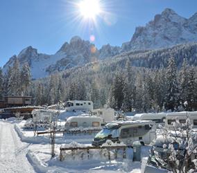 Camping im Winter