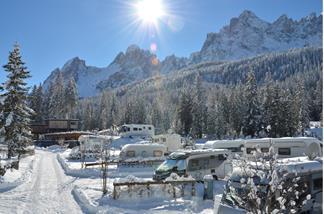 Camping im Winter