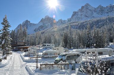 Camping in inverno