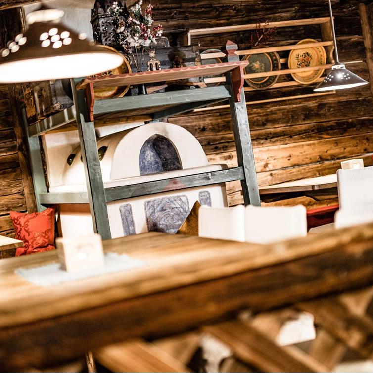 Taverna Sextner Almhütte interno