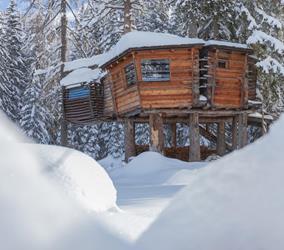 Glamping in inverno