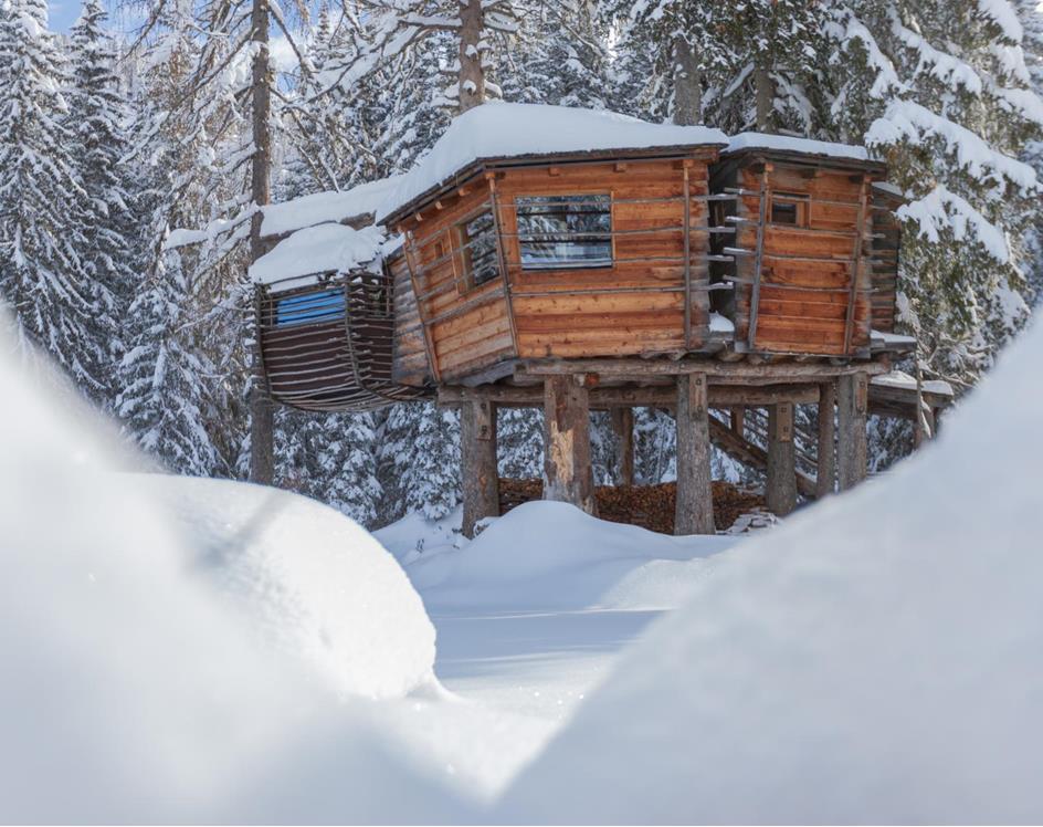 Glamping in inverno