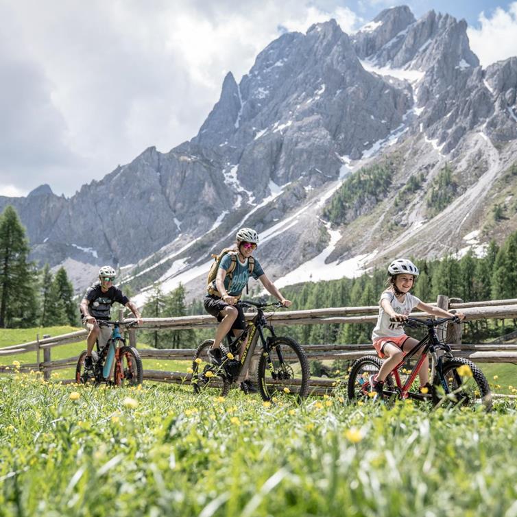 Mountainbike Familie