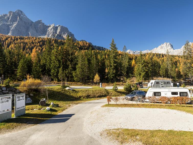 CaravanPark Sexten autumn