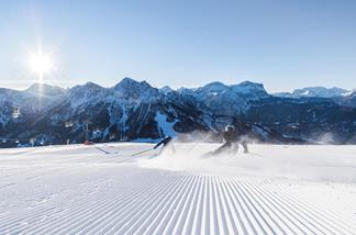 Skiing at Kronplatz