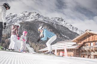 Sciare con la famiglia nelle Dolomiti di Sesto