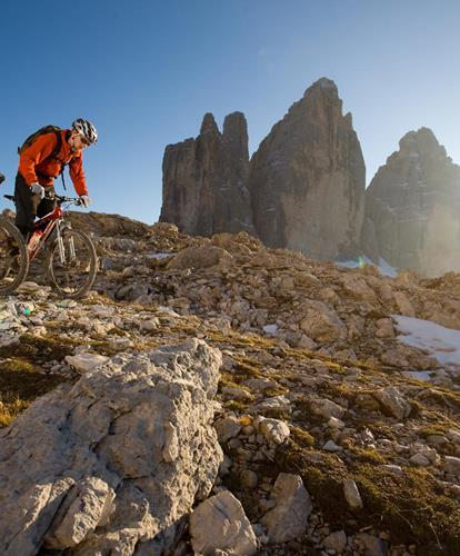 Biking in the 3 Cime