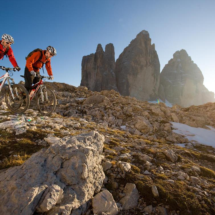 Biking in the 3 Cime