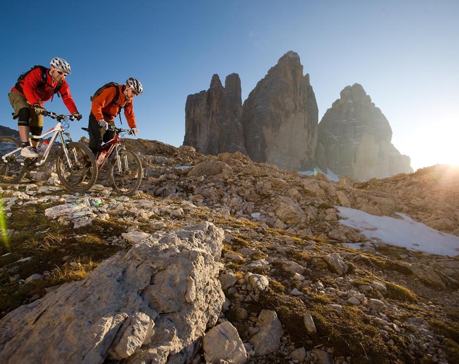 Biking in the 3 Cime