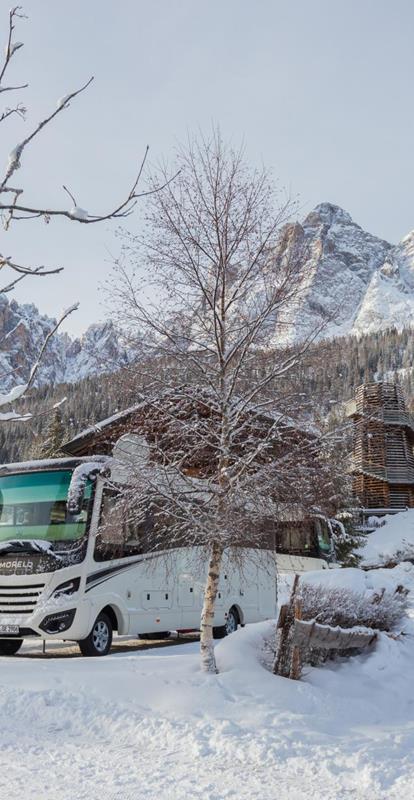 I Dolomiti di Sesto in inverno